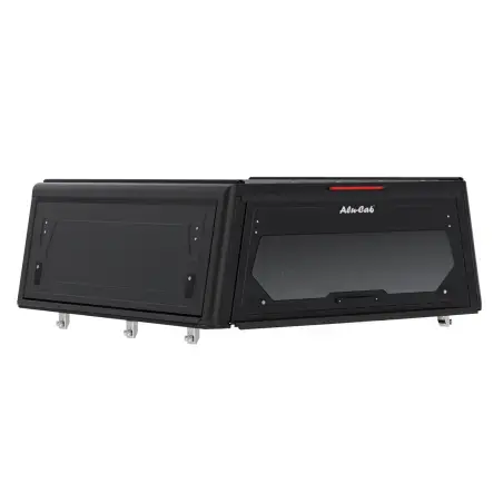 Hardtop Contour noir lisse sans fenêtre latérale pour Jeep Gladiator 2019+ Alu-Cab